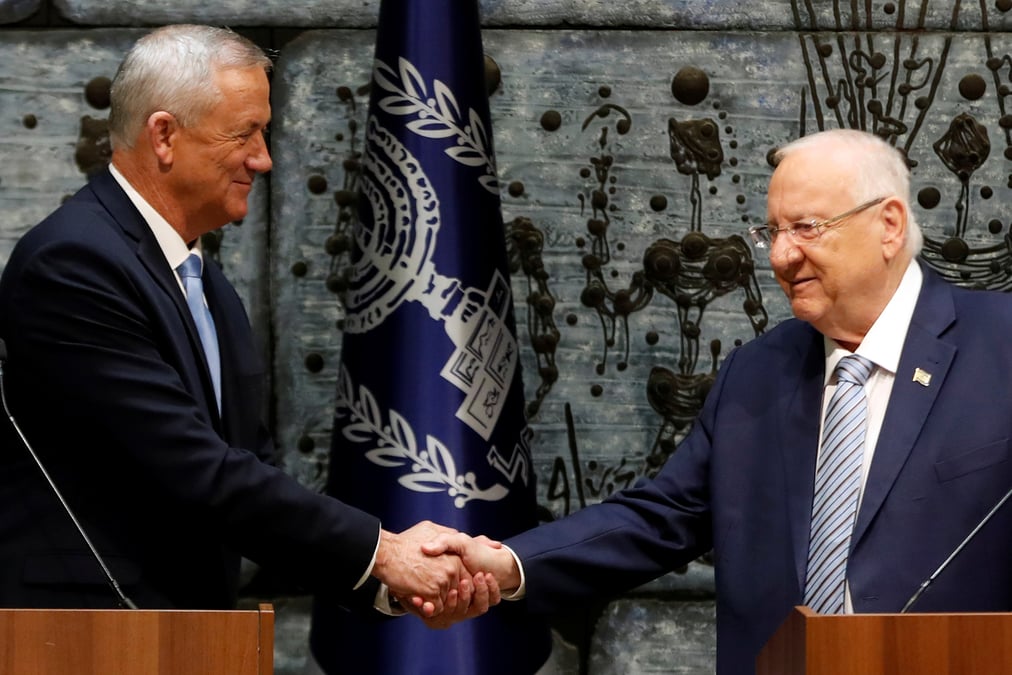Israel: benny gantz officiellement charge de former un nouveau gouvernement