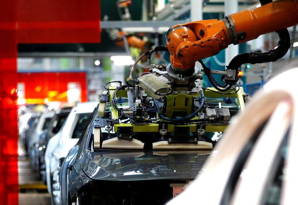 Photo d'archives a l'usine daimler de rastatt, en allemagne
