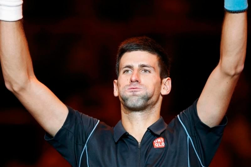 Tennis: Djokovic stoppe Wawrinka en quart de finale à Bercy