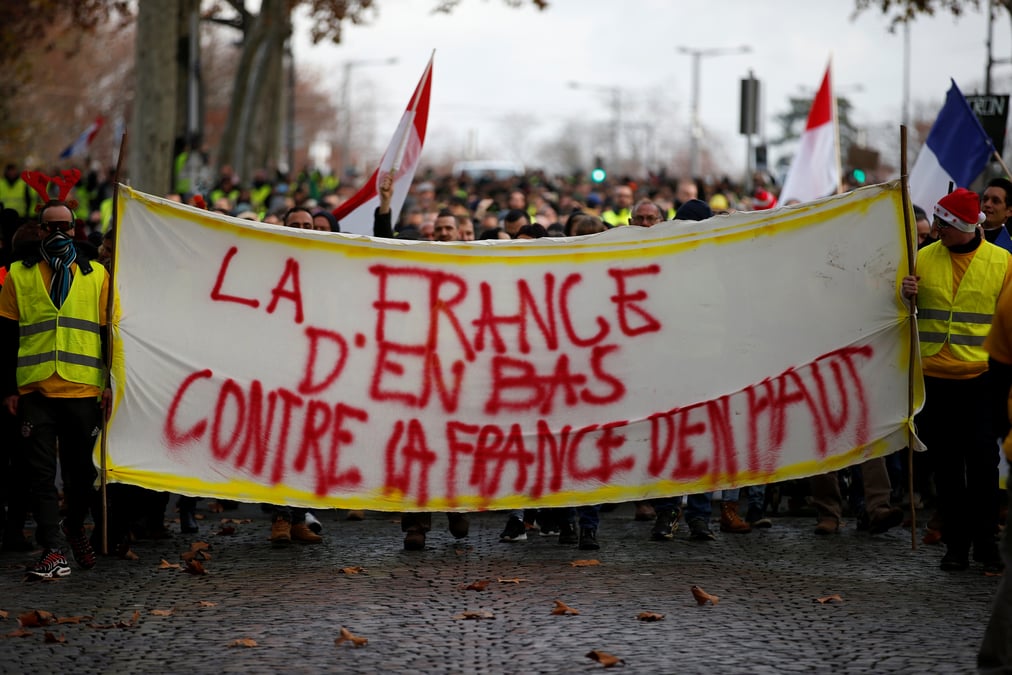 Strasbourg, Gilets jaunes, Alsace