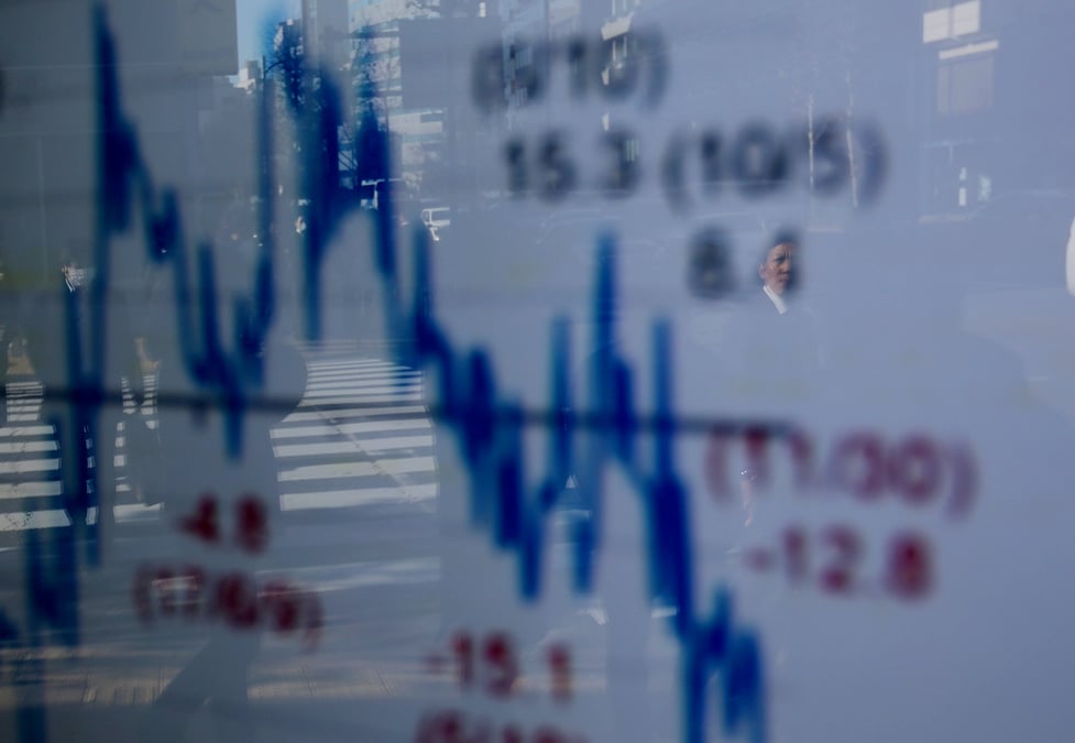 La bourse de tokyo finit en baisse