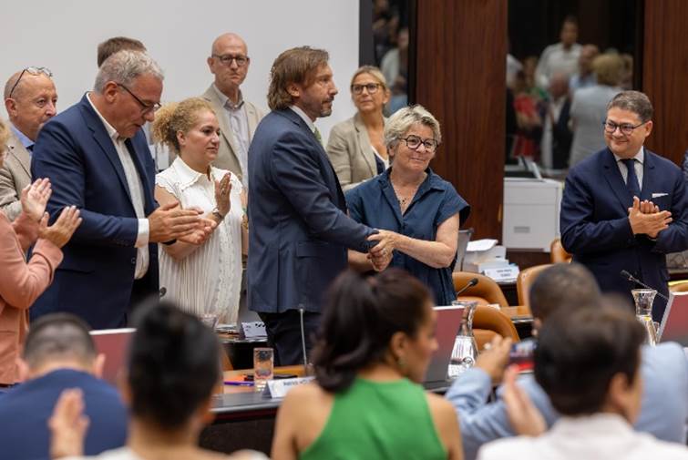 Ce vendredi 27 juin 2025, la Région Bourgogne-Franche-Comté a voté, en présence notamment du Consul Serhii ESAULOV représentant l’ambassadeur d’Ukraine en France, et de Marie-Guite Dufay, présidente de la région Bourgogne-Franche-Comté, un accord de coopération avec l’Oblast de Vinnytsia dans le sud-ouest de l’Ukraine.