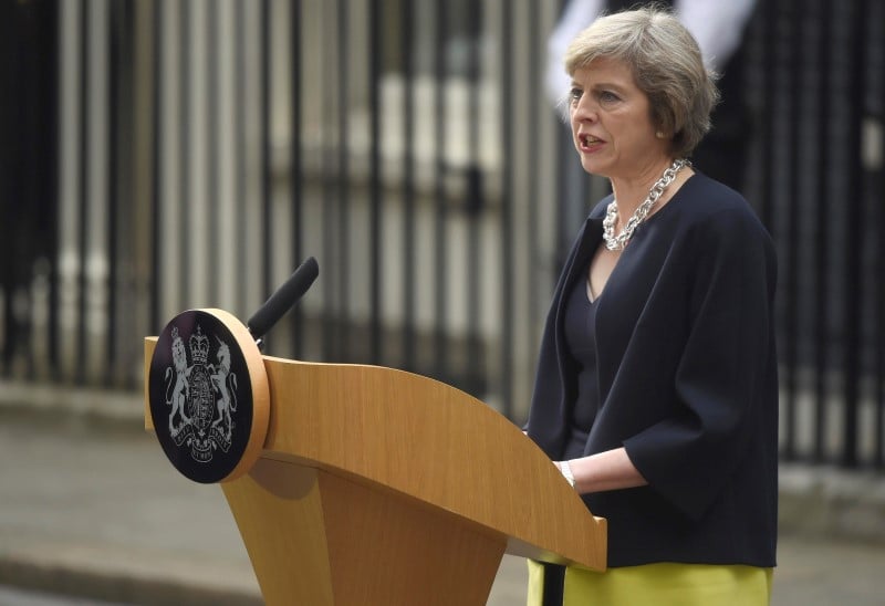 Theresa may veut une place audacieuse dans le monde pour les britanniques