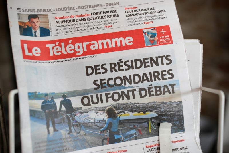Gardez vos virus ! la reponse des bretons aux parisiens en exil