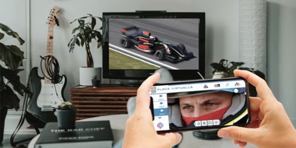 Vogo développe une solution out-stadia, baptisée "Place Virtuelle", et destinée à suivre les événements à huis clos ou en accès limité.