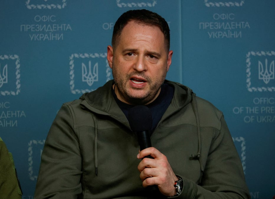 Photo d'archives d'andriy yermak, le directeur de cabinet du president volodimir zelensky