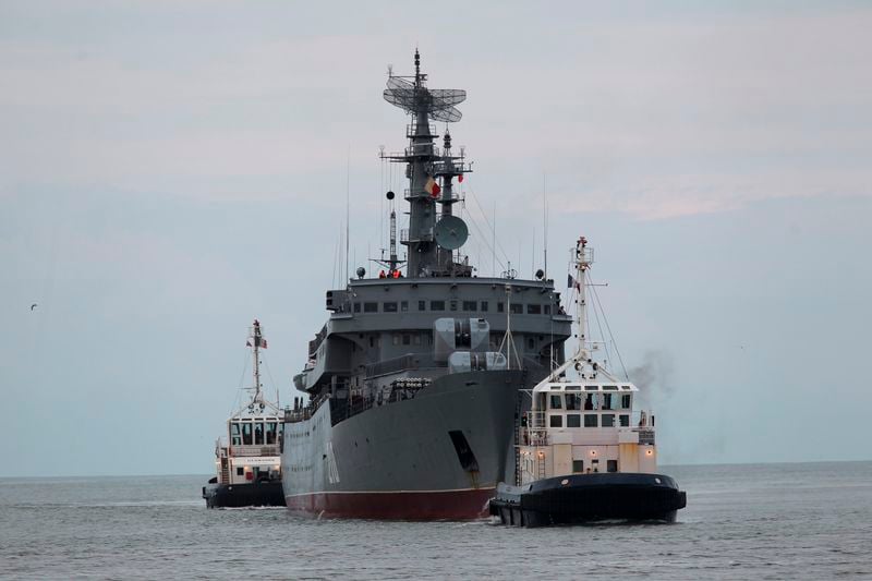 400 marins russes à Saint-Nazaire pour une formation au Mistral