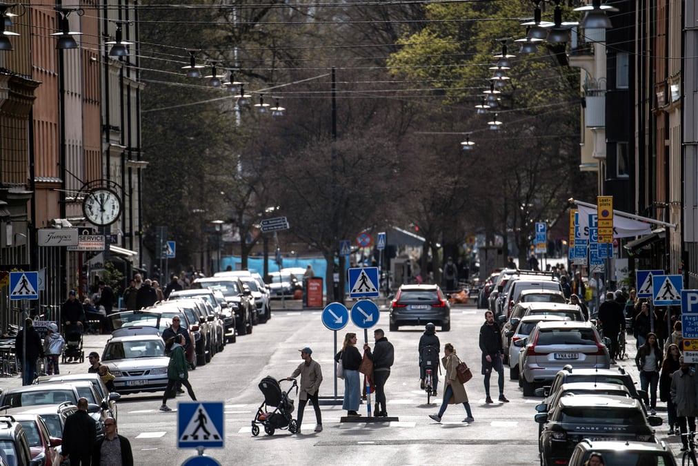 Le pic epidemique sans doute atteint a stockholm