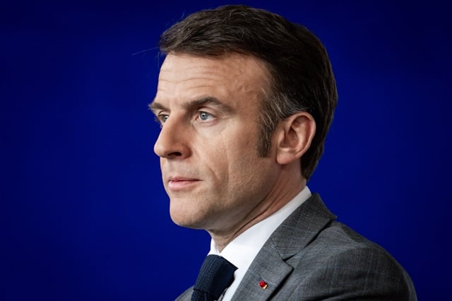 Le président de la République Emmanuel Macron