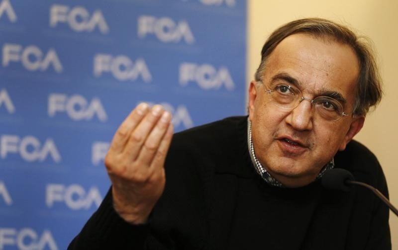 Marchionne chercherait un nouvel allie pour fca d'ici fin 2018