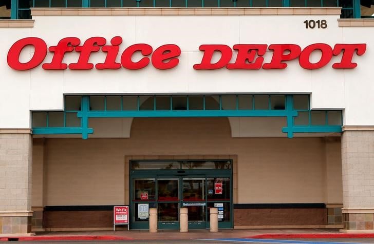 Office depot: resultats meilleurs que prevu, le titre s'envole