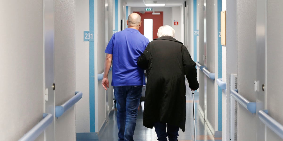 D’après la Fédération hospitalière de France, près de 85% des Ehpad publics ont enregistré un déficit en 2023, soit quasiment le double de 2019 (photo d'illustration).