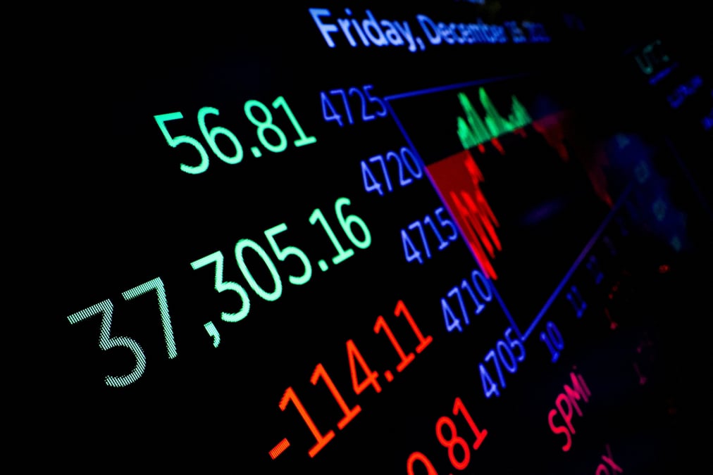 Le Dow Jones franchit pour la première fois les 40.000 points à Wall Street. (photo d'illustration)