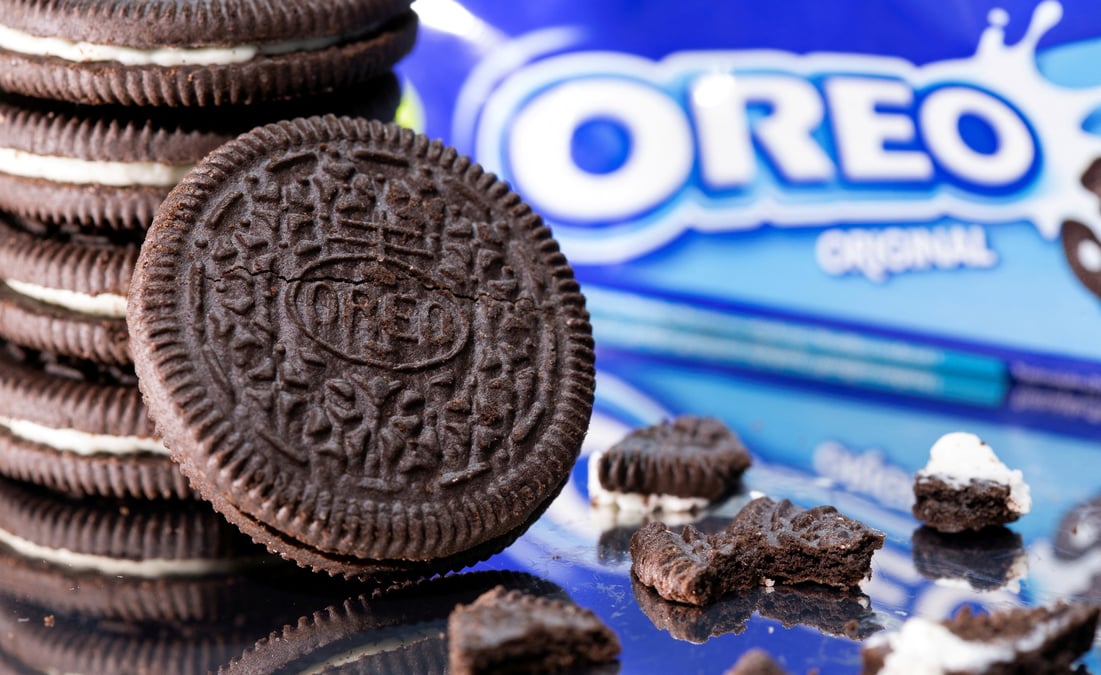 Les célèbres biscuits Oreo sont la propriété du groupe américain Mondelez.