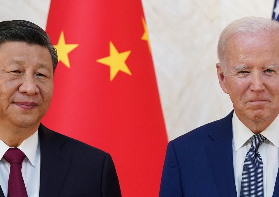 Le president americain joe biden rencontre le president chinois xi jinping en marge du sommet du g20 a bali