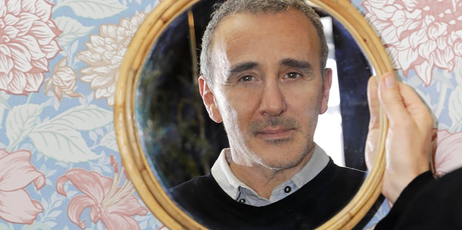 Élie Semoun, mercredi à la Recyclerie, à Paris (18e).