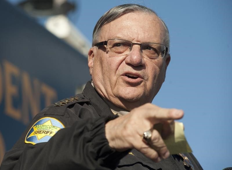 Donald trump gracie le sherif controverse joe arpaio