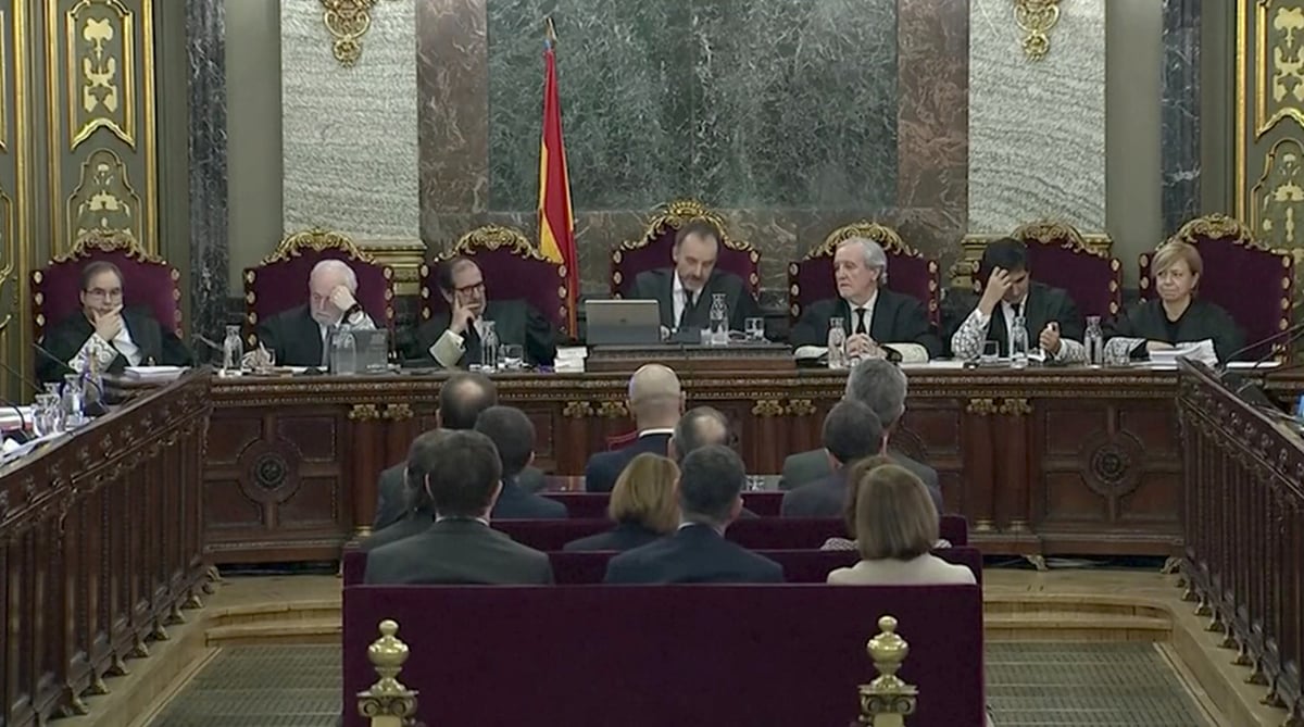 Le verdict du proces des dirigeants catalans attendu lundi