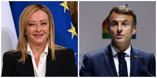 Meloni Macron