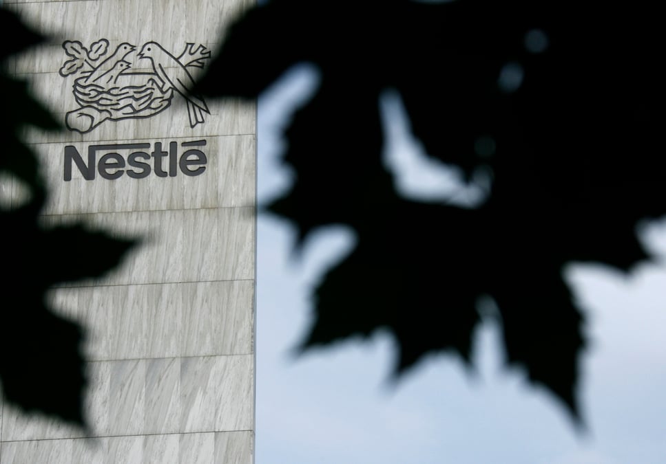 Le siege du geant de l'alimentation nestle a vevey