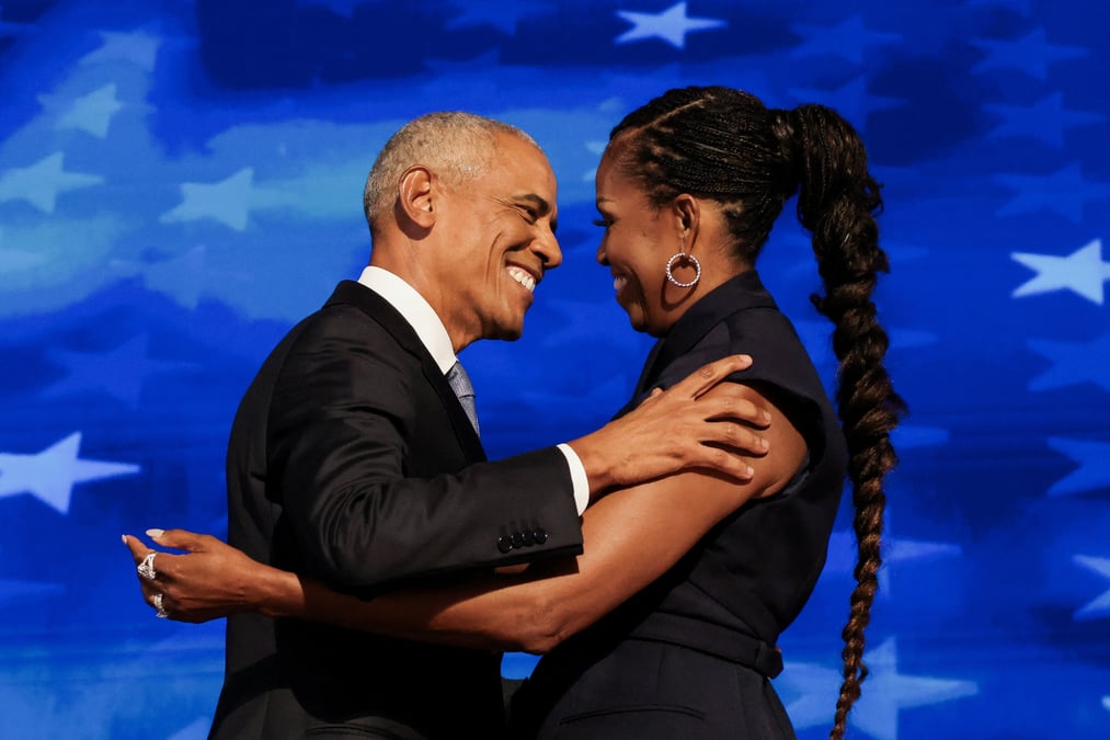Convention nationale du parti democrate americain (dnc) a chicago