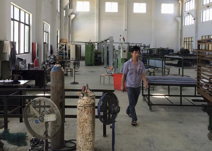 L'activite dans le secteur manufacturier se contracte en chine en decembre