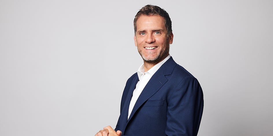 Jérôme Rothen, ex-footballeur international français, devenu consultant.