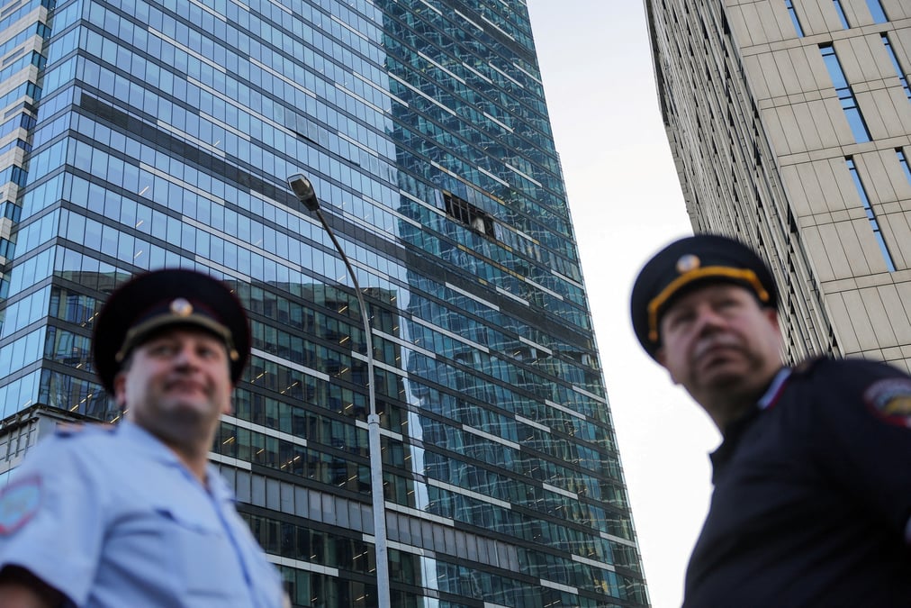 Attaque de drones contre moscou