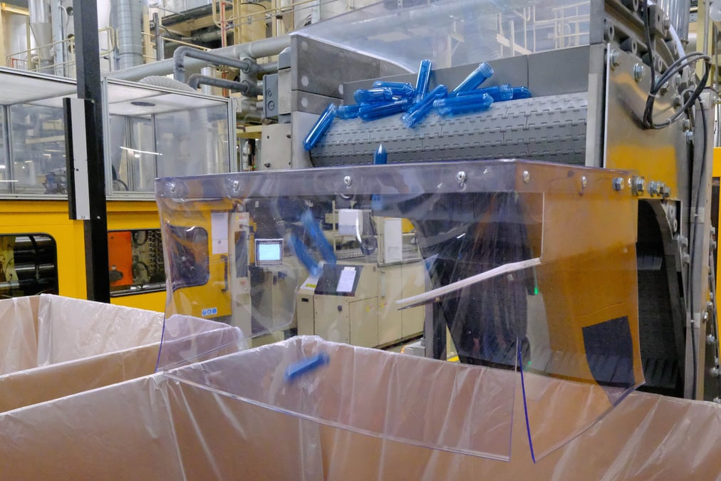 Ligne de production site ROXPET Saint-Yorre