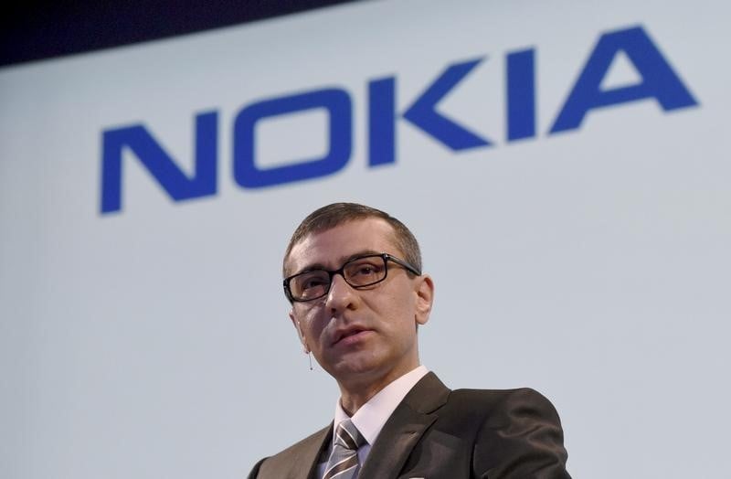 Le patron de nokia mise sur la 5g en absorbant alcatel-lucent