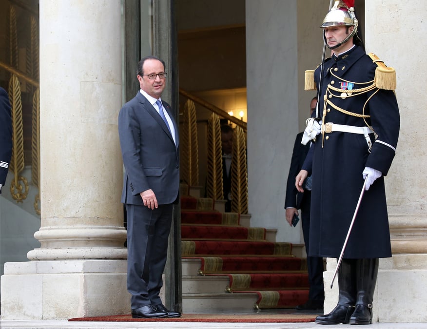 Hollande n'a pas renonce a une candidature en 2017