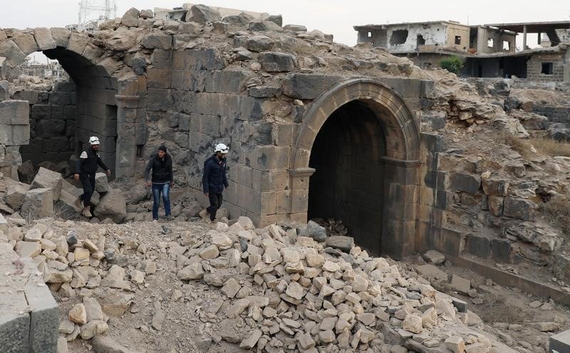Les casques blancs syriens invitent paris a oeuvrer a une treve