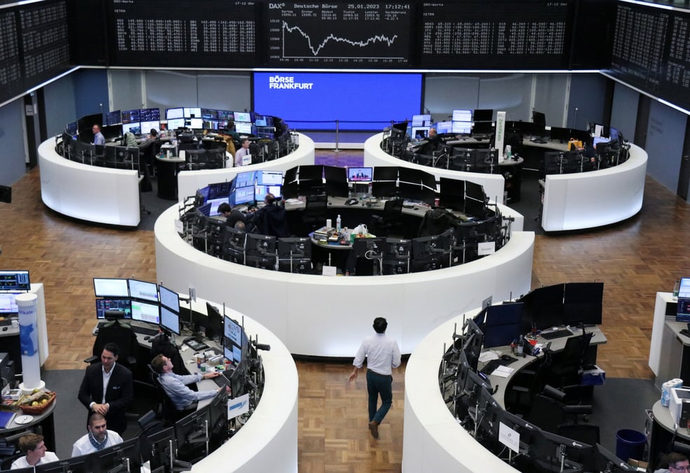La bourse de francfort