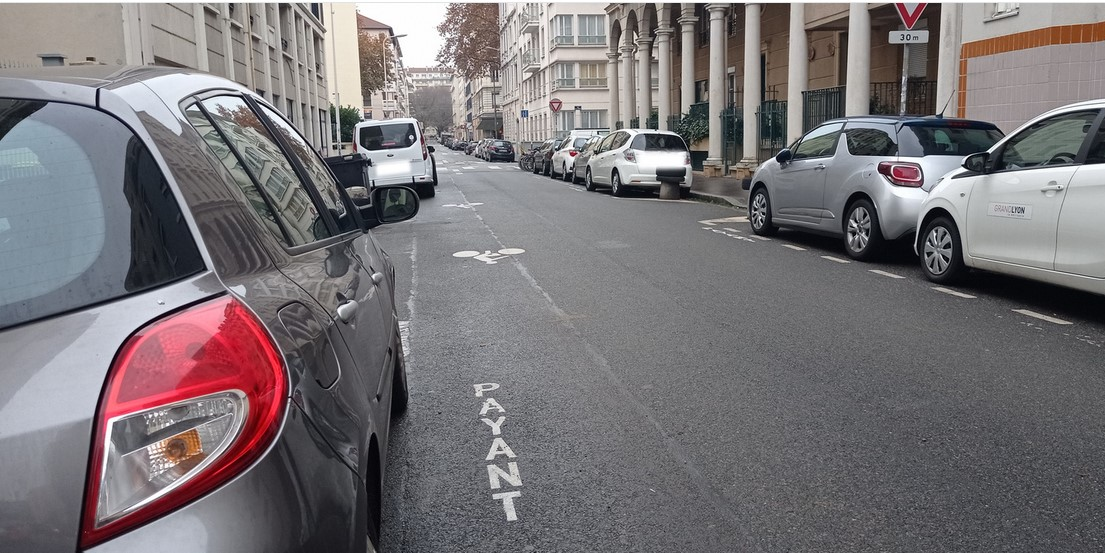 Stationnement Lyon voiture
