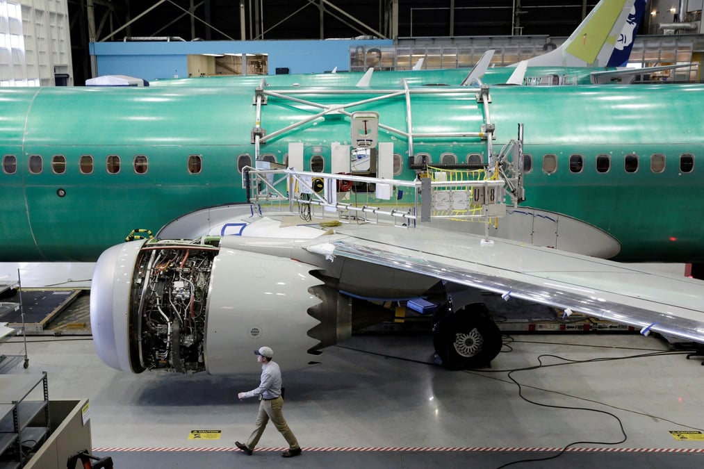 Les livraisons de 737 MAX tournent au ralenti et entachent les résultats de Boeing.