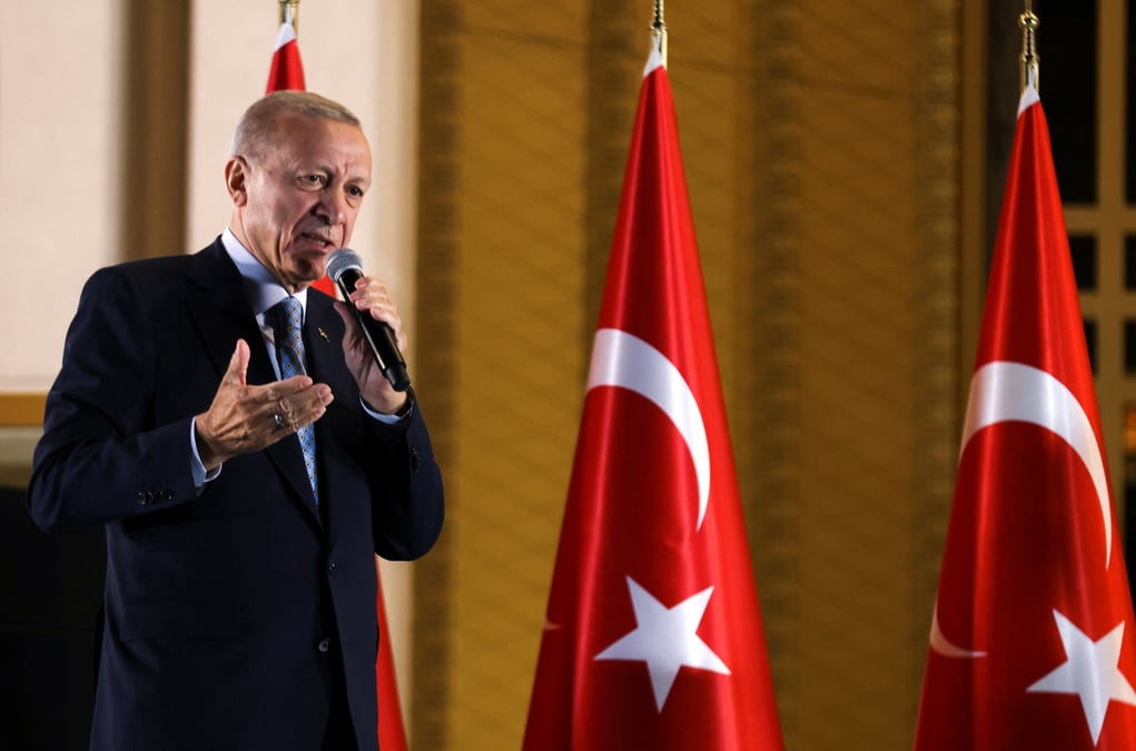 Photo du president turc recep tayyip erdogan