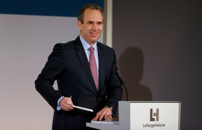 Le directeur general de lafargeholcim s'en va