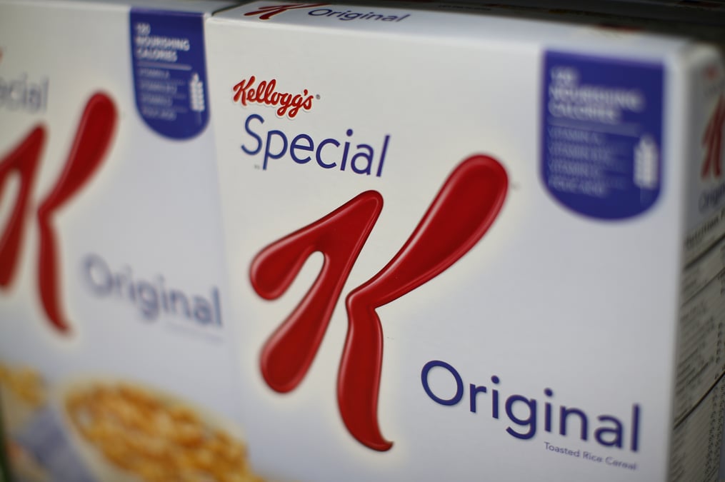 Kellogg chute apres son avertissement sur resultats