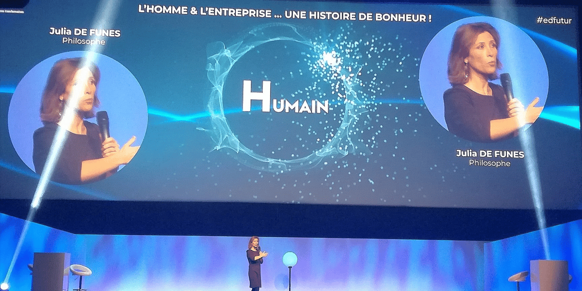 Julia De Funes à l'affiche du 5e congrès Entreprise du futur