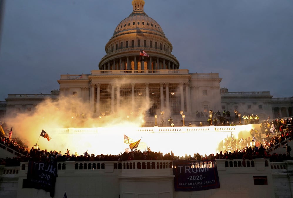 Photo d'archives : assaut du capitole a washington