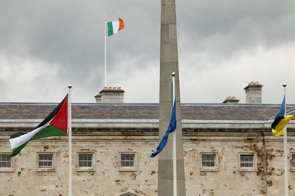 L'irlande annonce qu'elle reconnaitra l'etat palestinien, a dublin