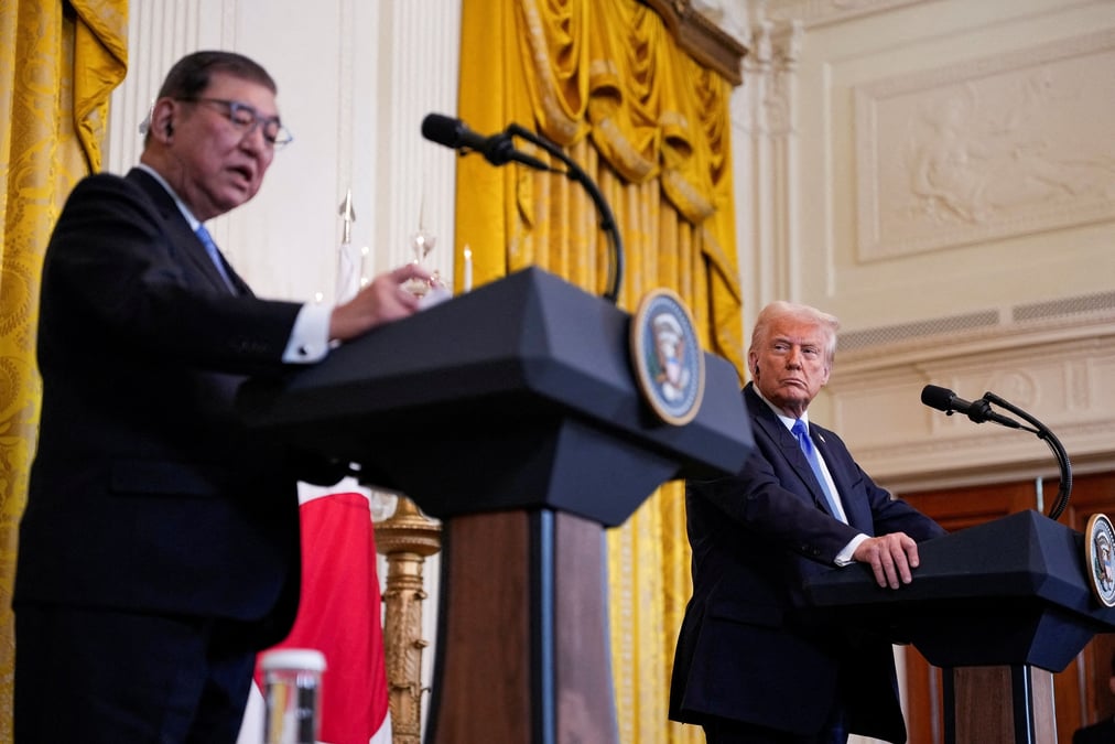 Les premiers échanges entre le Premier ministre japonais et le président américain ont été qualifiés de « productifs ».