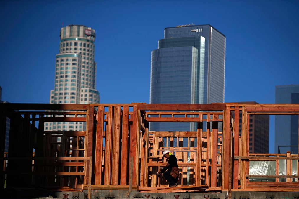 Chute des mises en chantier en fevrier aux etats-unis