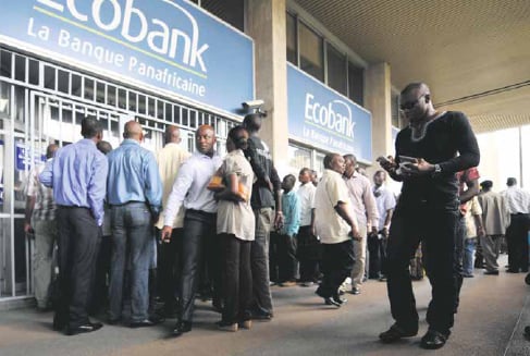 Ecobank banque agence client