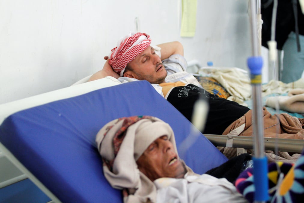 Pres de 700 morts dus a une epidemie de cholera au yemen