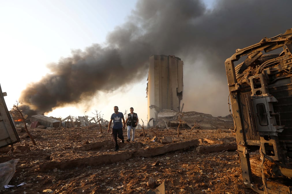Plus de 30 morts et plus de 3.000 blesses a beyrouth, selon le ministere