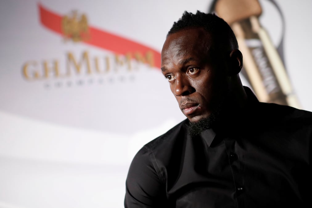 L'homme le plus rapide du monde, usain bolt, teste positif au coronavirus