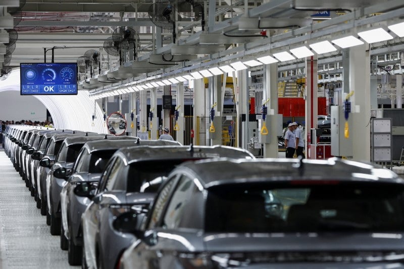 Usine de vehicules electriques de byd en thailande