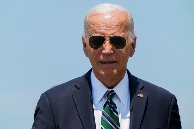 Le president americain joe biden