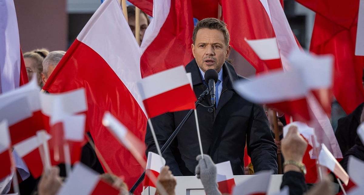 Rafal Trzaskowski, le maire proeuropéen de Varsovie.